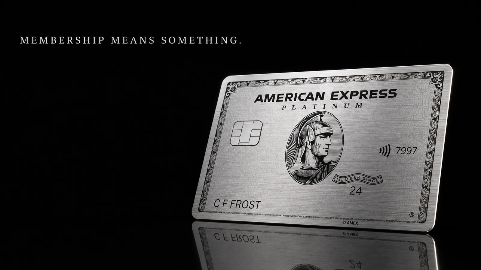 American Express ad — Luxury / Finance