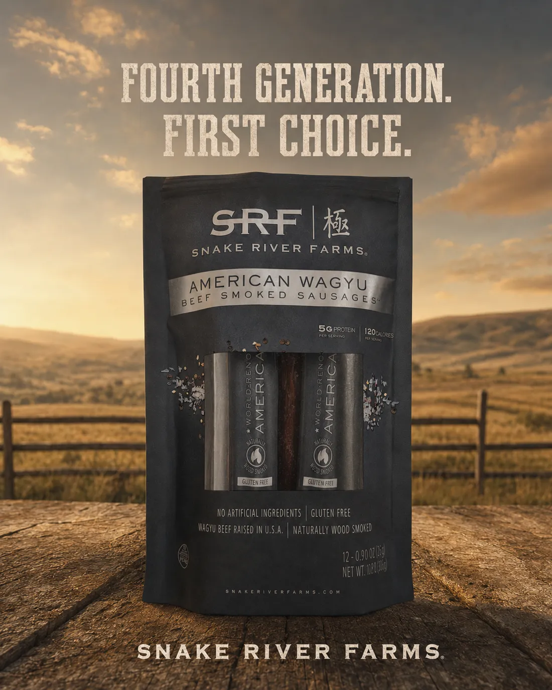 Snake River Farms ad — Food & Beverage